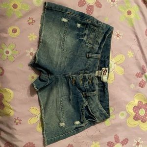 Jean shorts